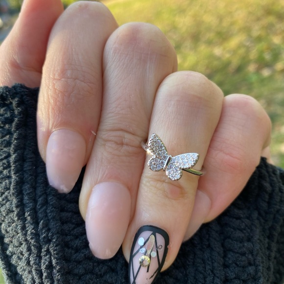 New 925 sterling silver butterfly 🦋 ring - Picture 5 of 7